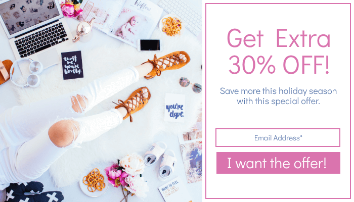 black friday popup ideas