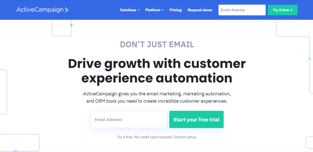 ActiveCampaign marketing platform