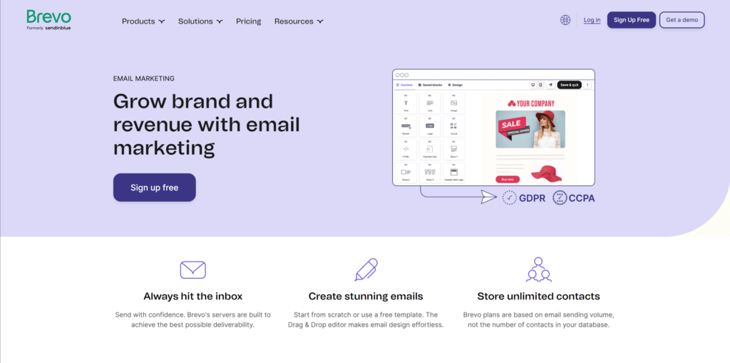 Brevo email marketing service