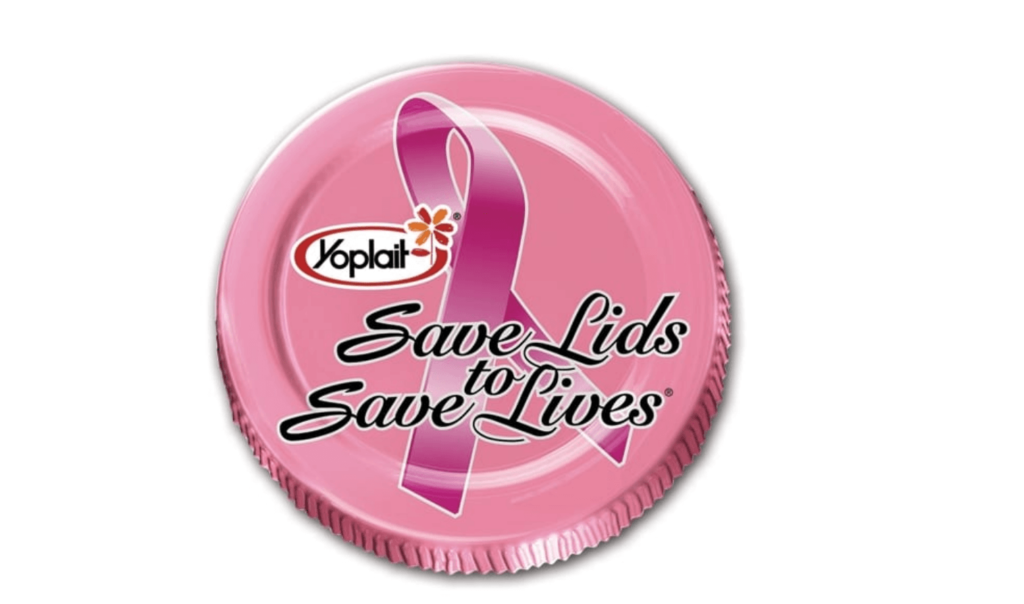 Yoplait initiative for breast cancer