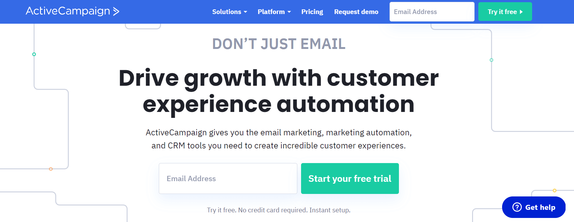 ActiveCampaign MailerLite competitor