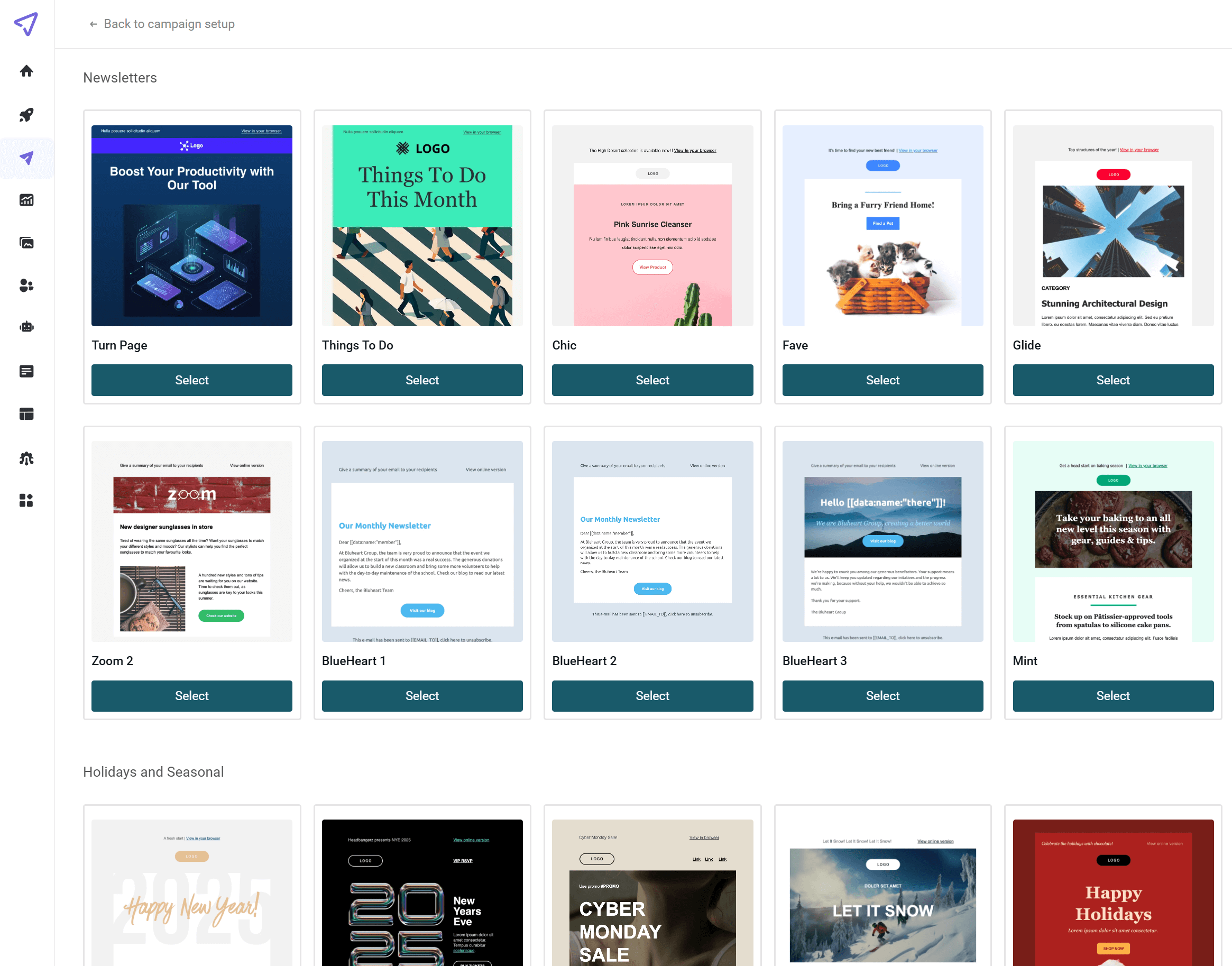 mailjet email template library