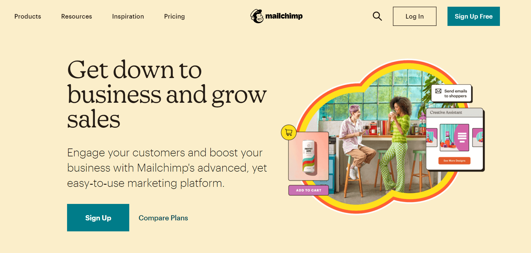 mailchimp competitor to Marketo