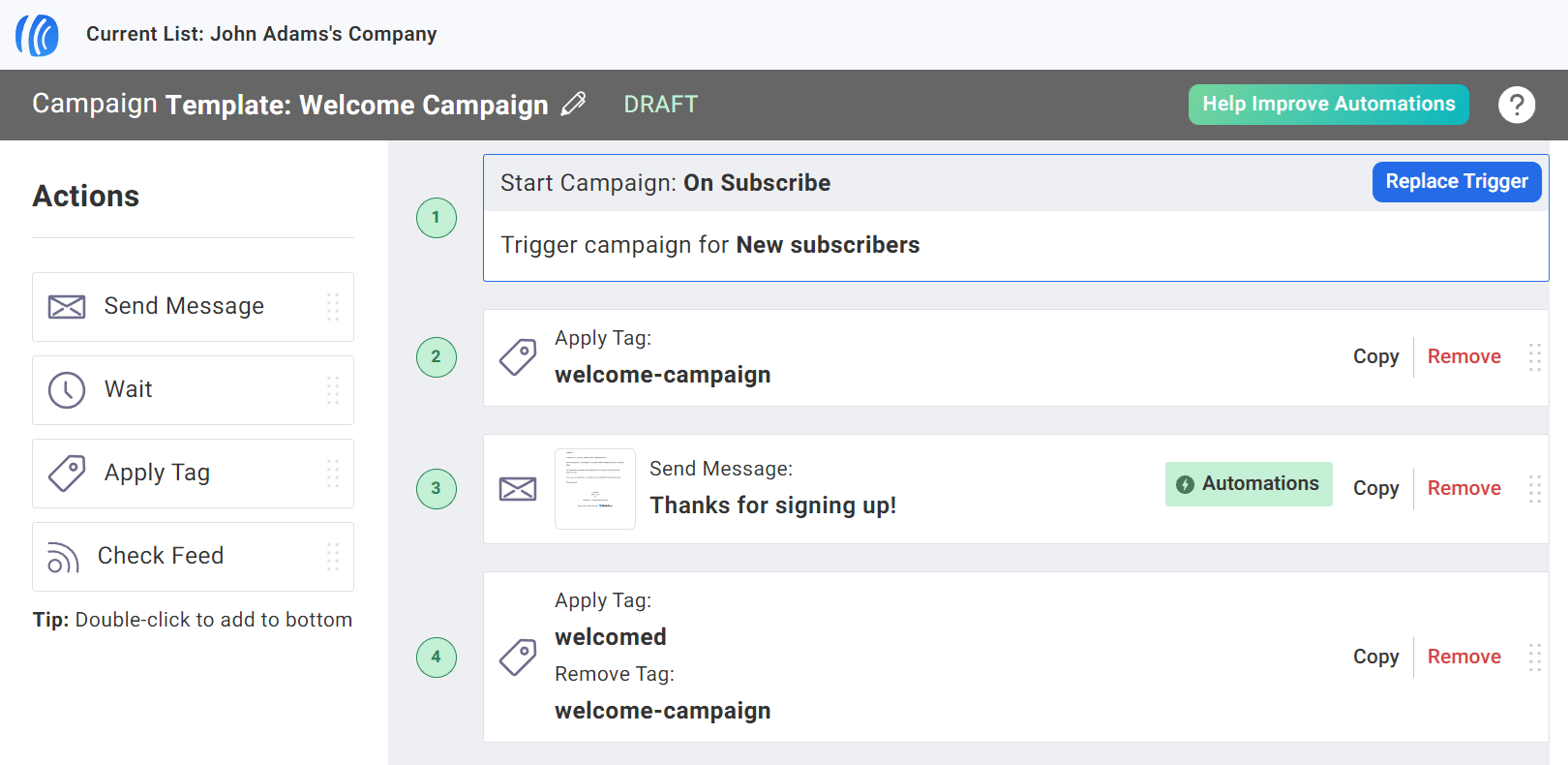 aweber email automation service