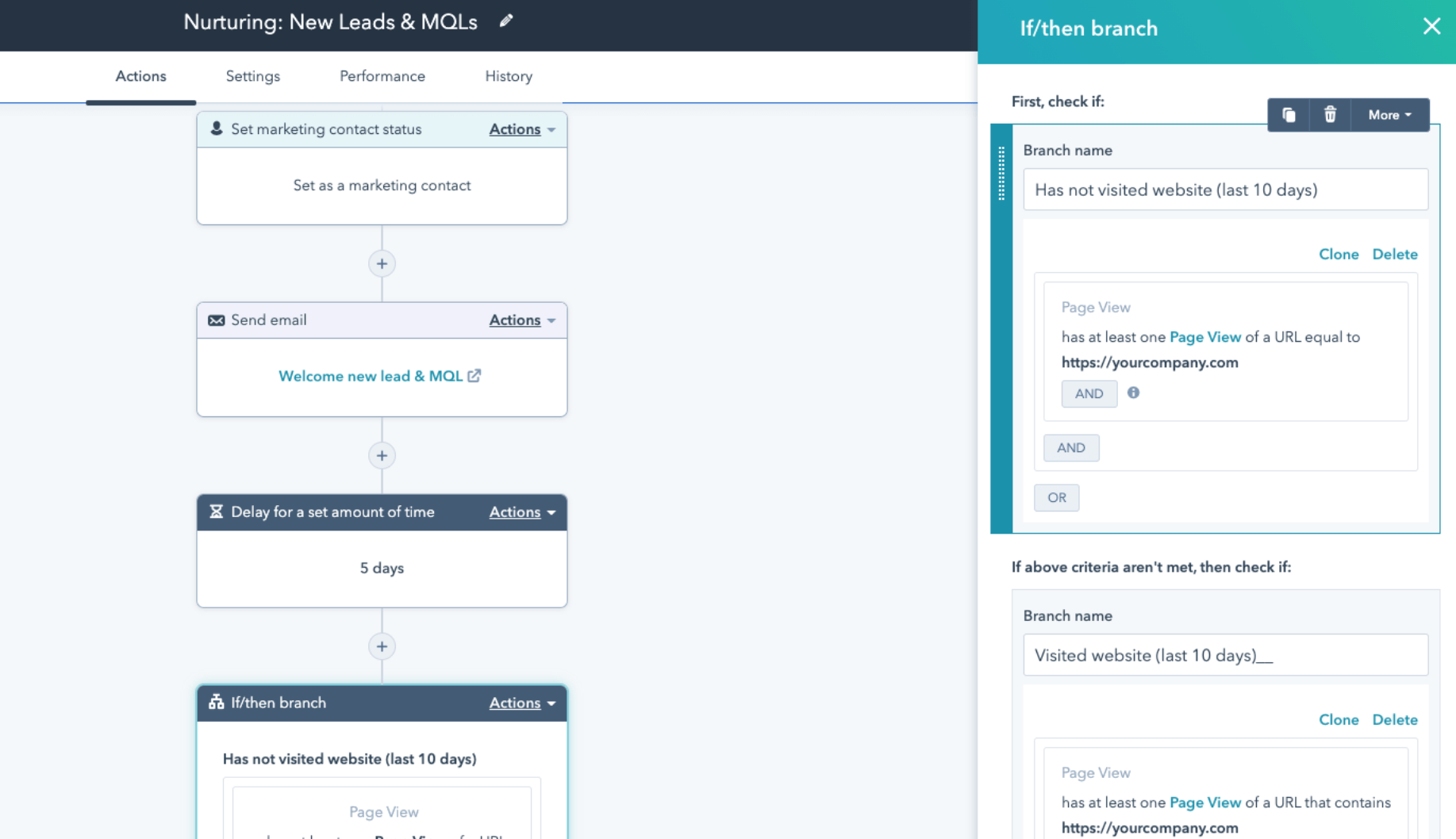 hubspot email automation tool