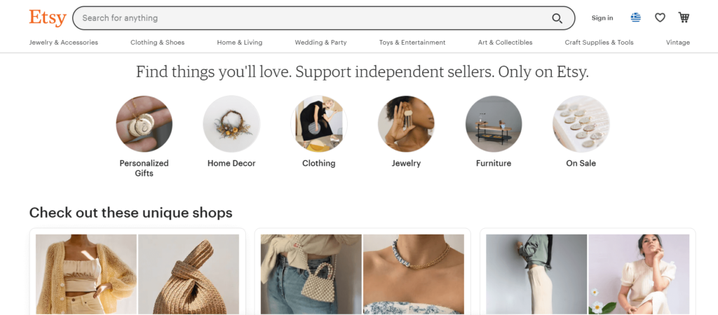 make money online on Etsy