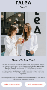 anniversary newsletter introduction example