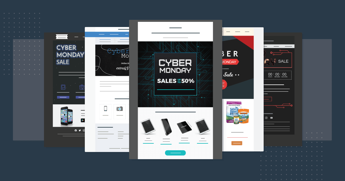 Cyber Monday email templates