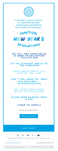 Rresolutions campaign by Warby Parker