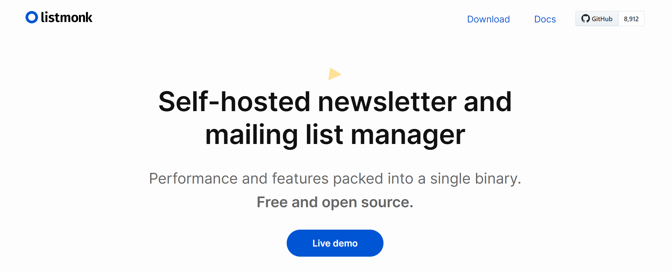 listmonk open source sendy competitor