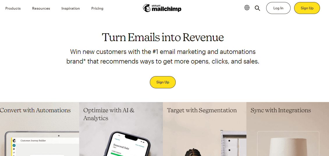 mailchimp sendy competitor service