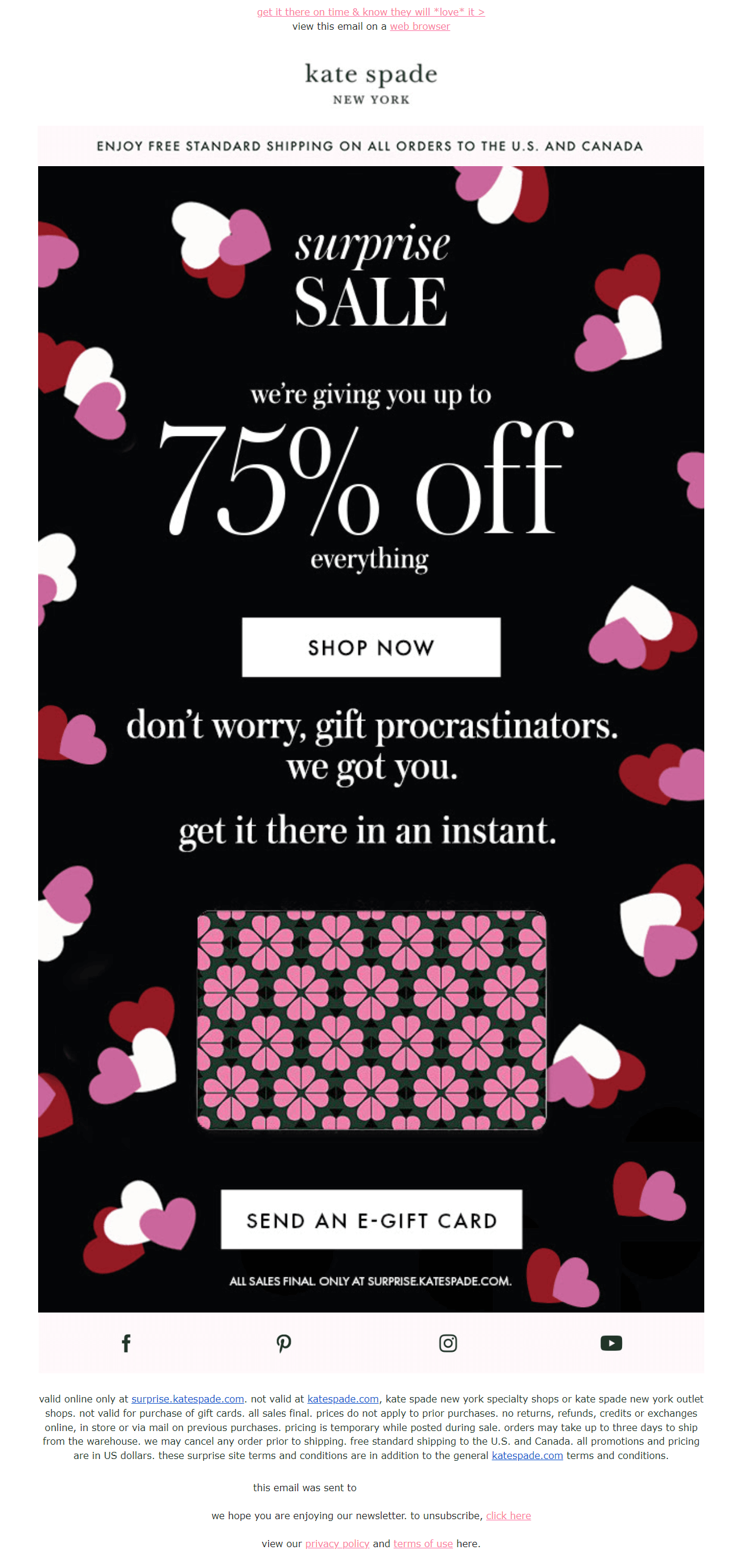 Kate Spade Valentine's Day 2023 Collection