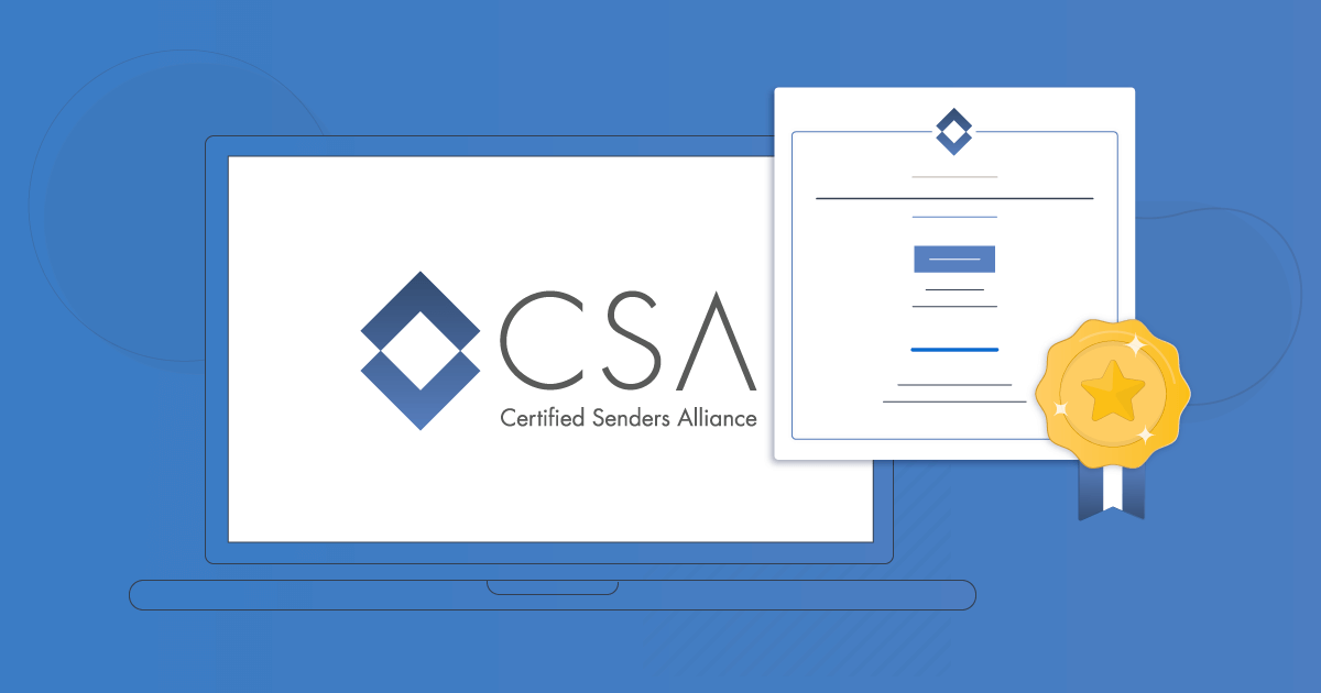 Moosend Certified Sender Alliance Certification