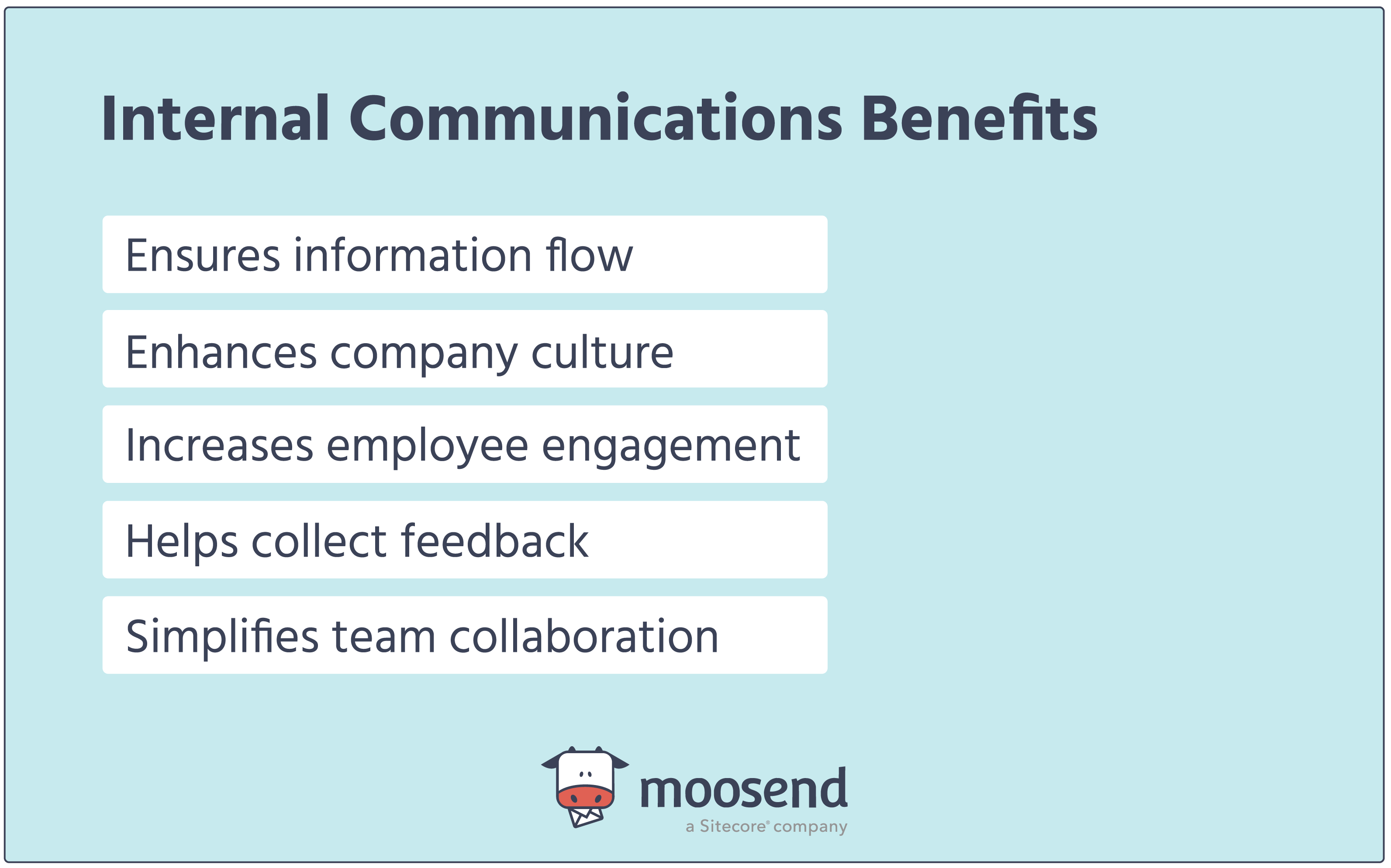 internal communication benefits summarized