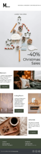 Christmas gifts newsletter example