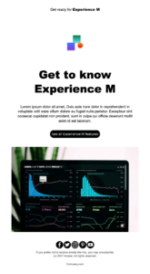 SaaS feature announcement email