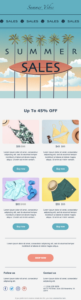 summer sales design example