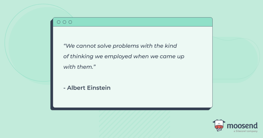 Albert Einstein motivational quote