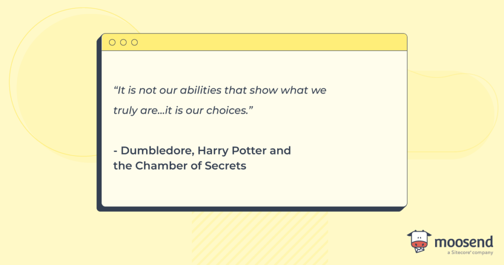 Albus Dumbledore quote