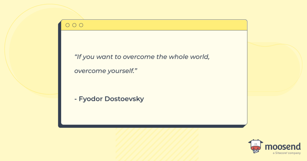 Fyodor Dostostoyevsky quote