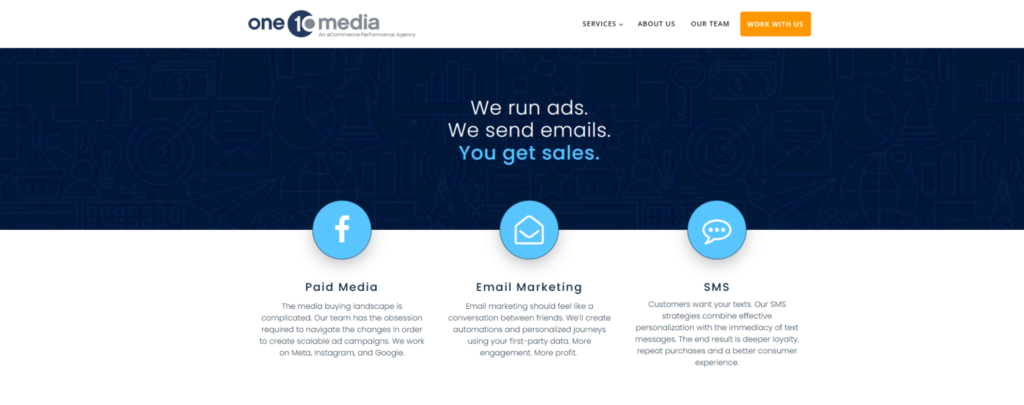 One 10 Media digital marketing agency