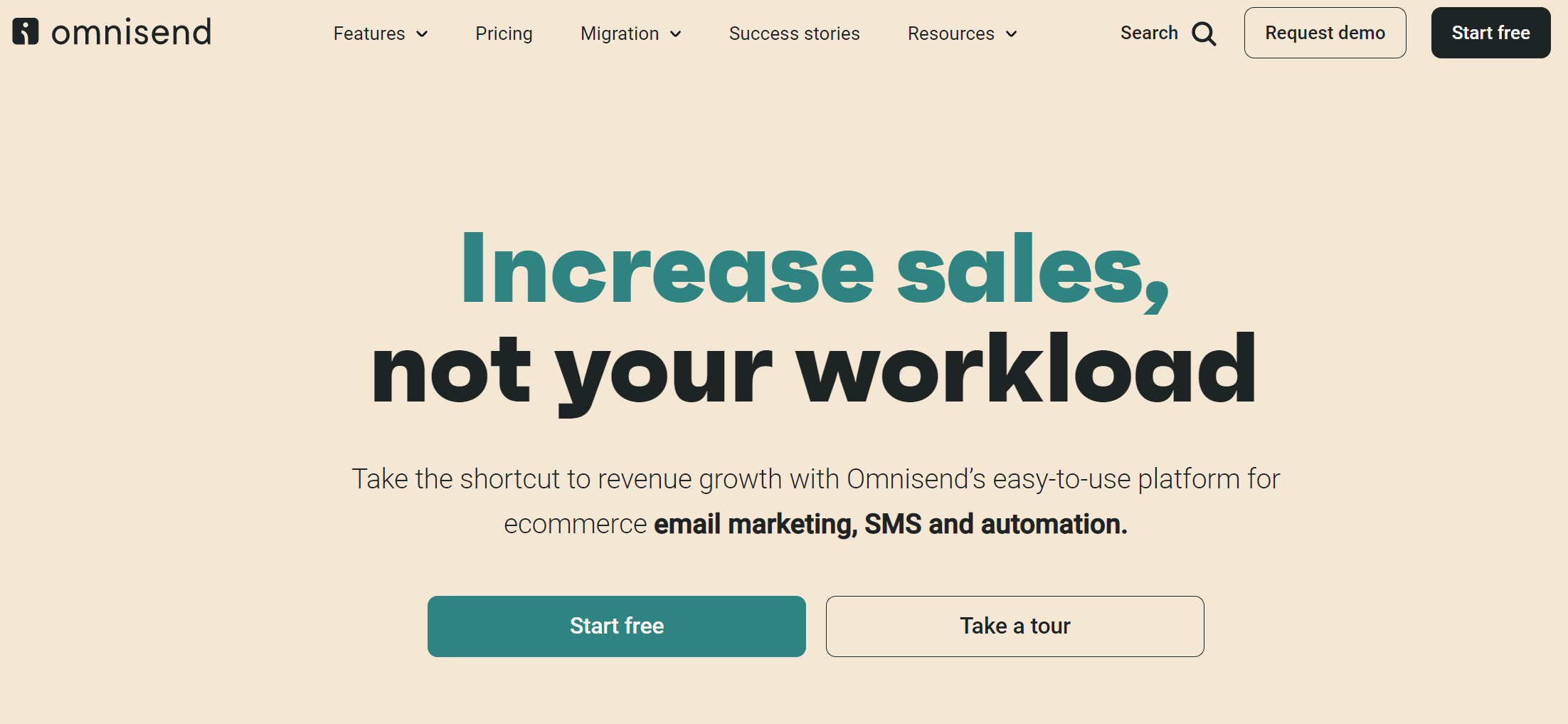 omnisend email marketing competitor to Drip