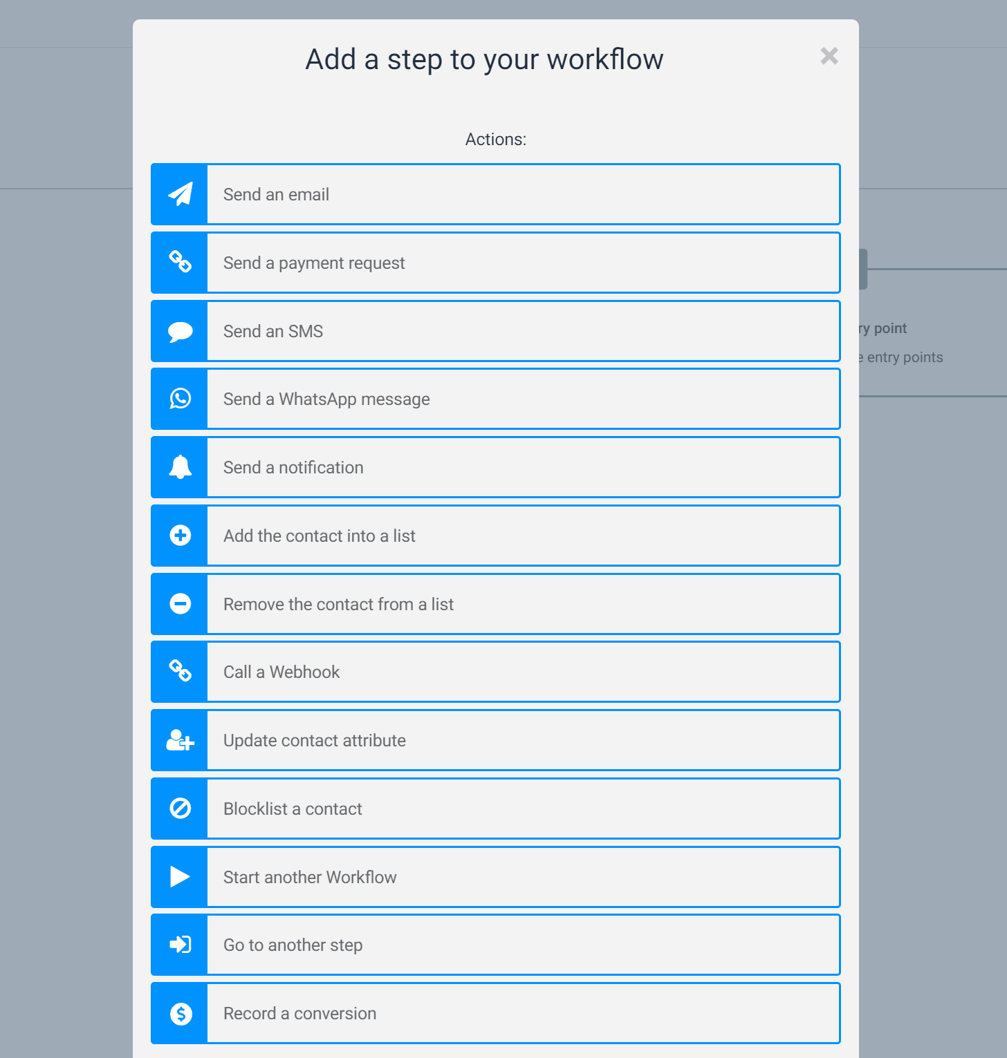 brevo marketing automation actions