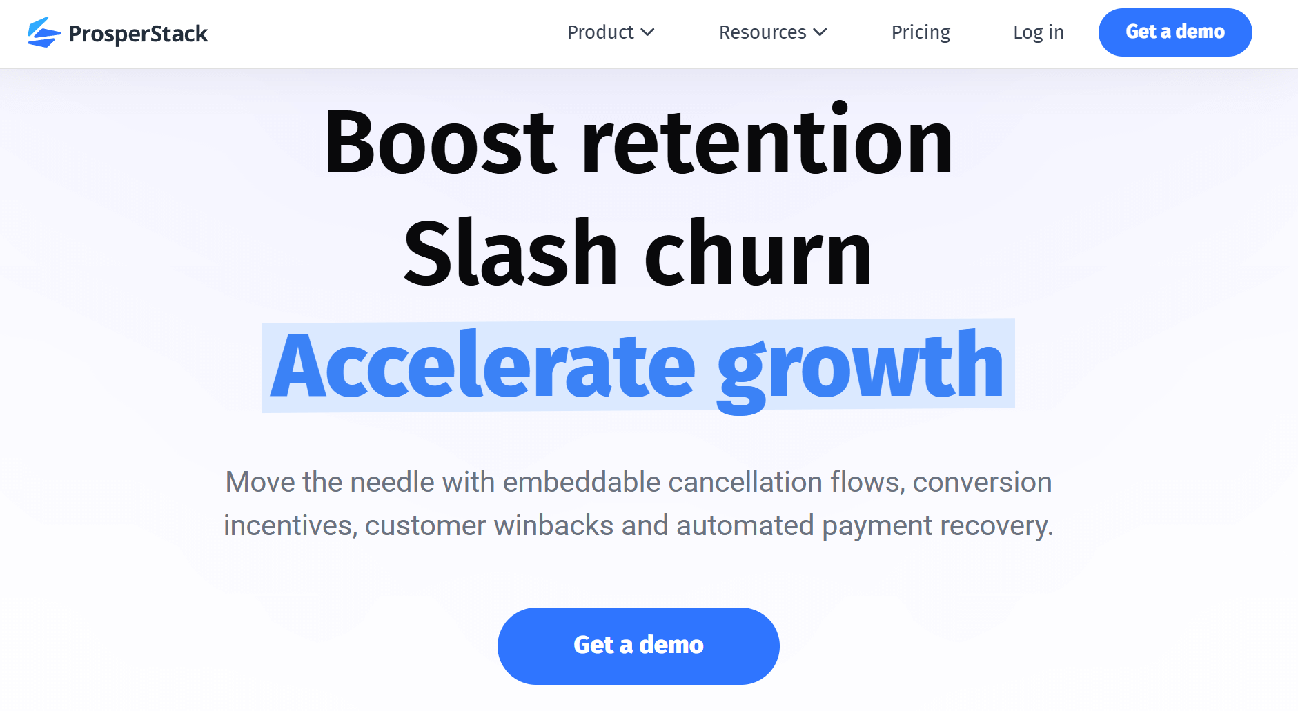 prosperstack customer retention saas platform prosperstack customer retention saas platform