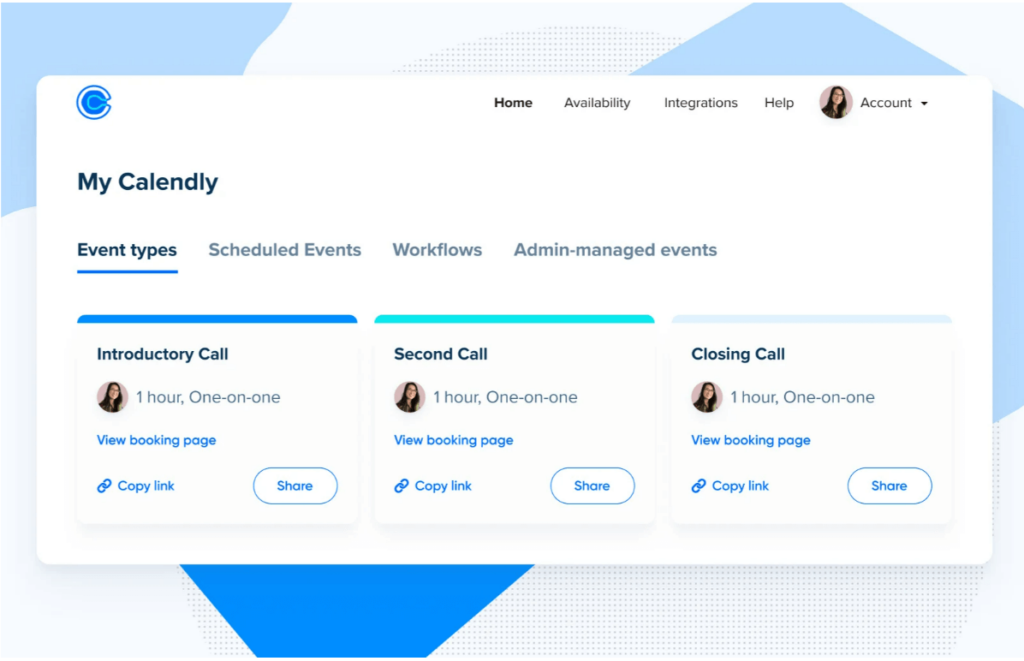 Calendly marketing agency software