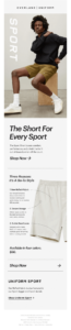 Everlane engaging email example