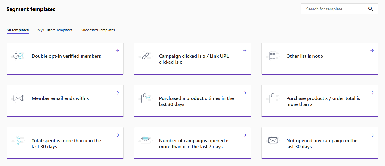 email list segmentation moosend