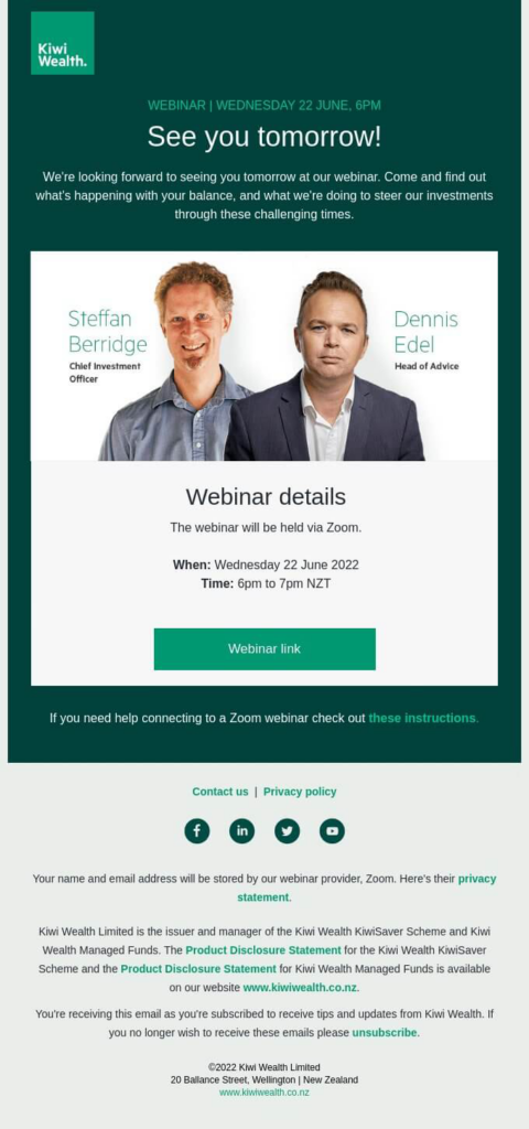 Kiwi Health campaign Kiwi Health campaign