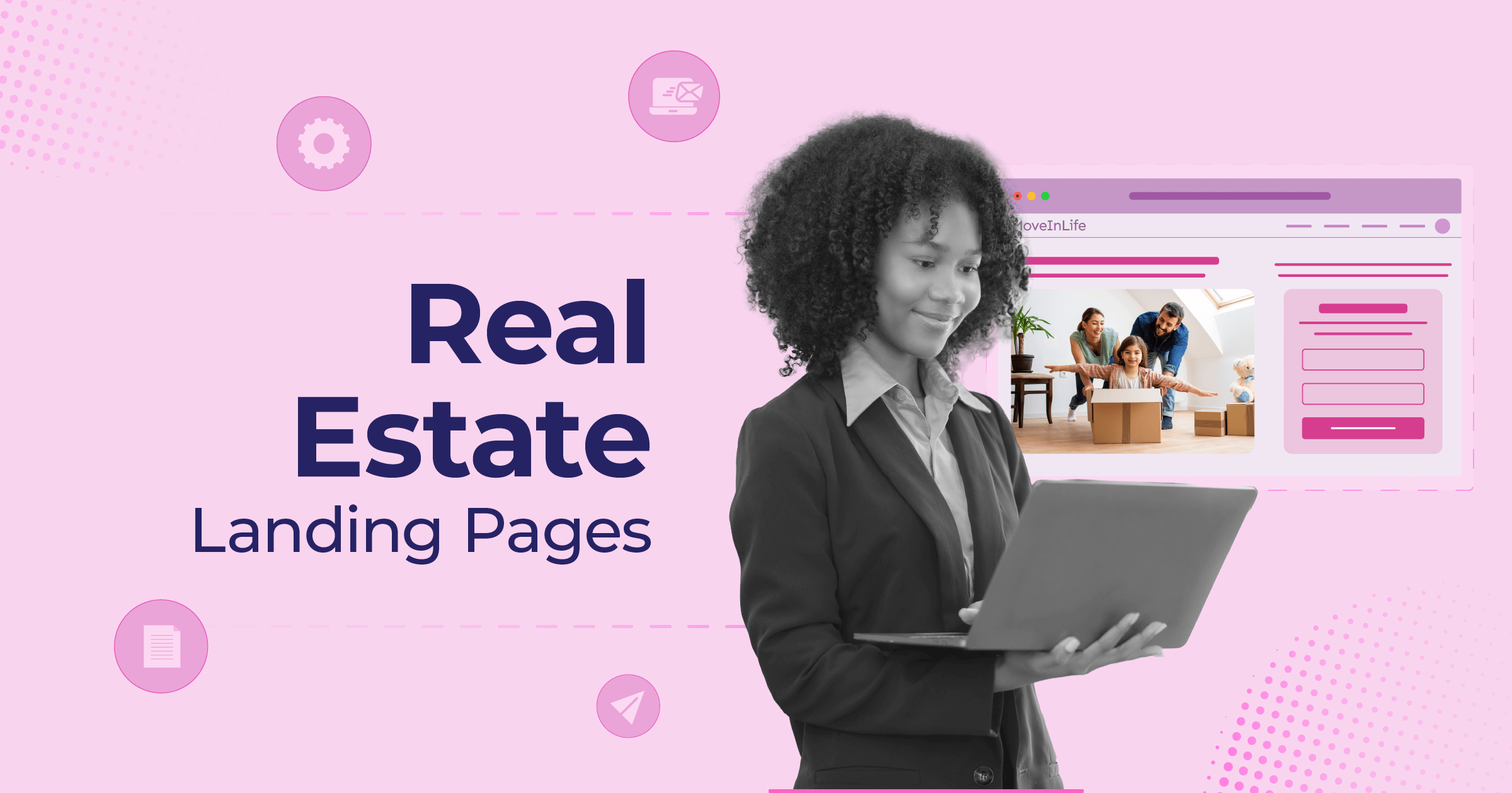 real estate landing pages