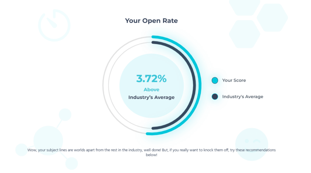 Refine subject line tester