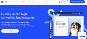 Unbounce landing page builder