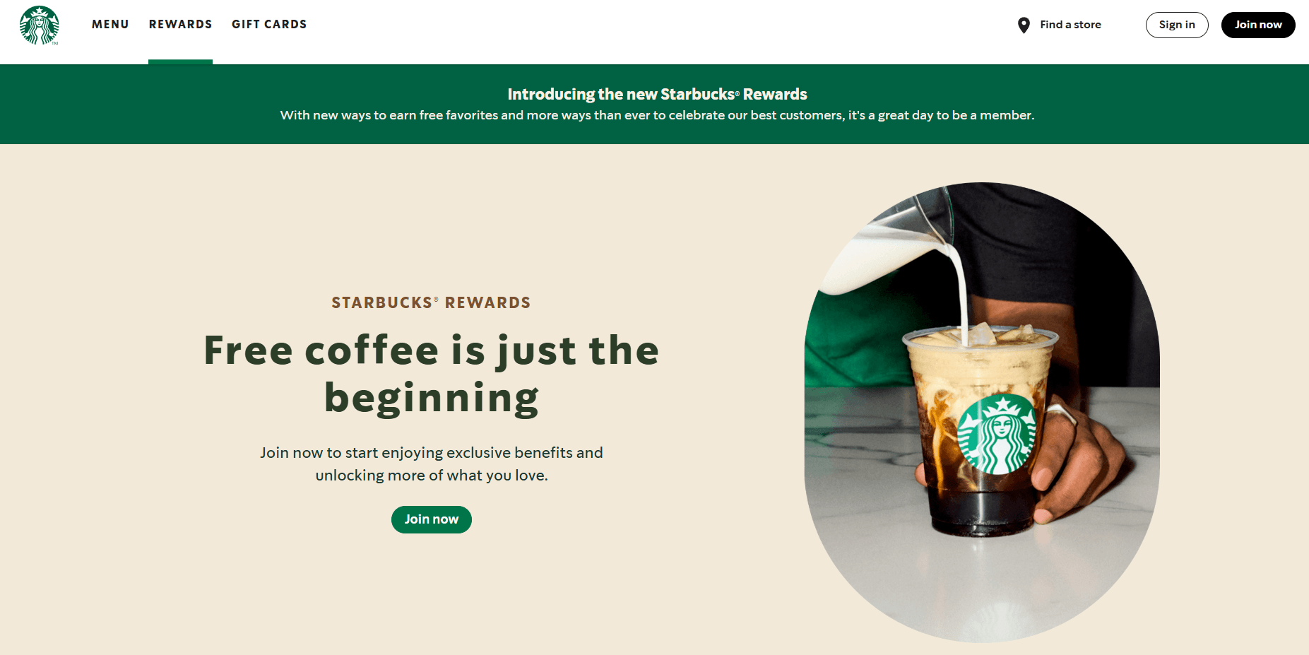 starbucks rewards program