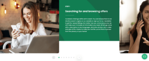 step-by-step guidance on homfi's page