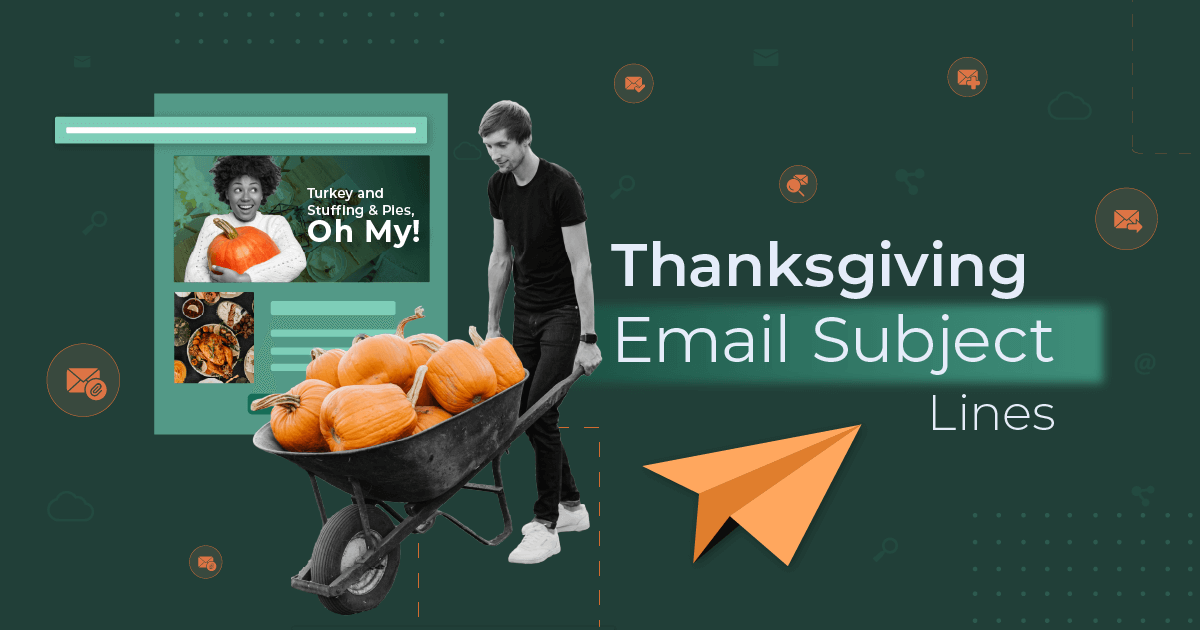 Thanksgiving email subject lines