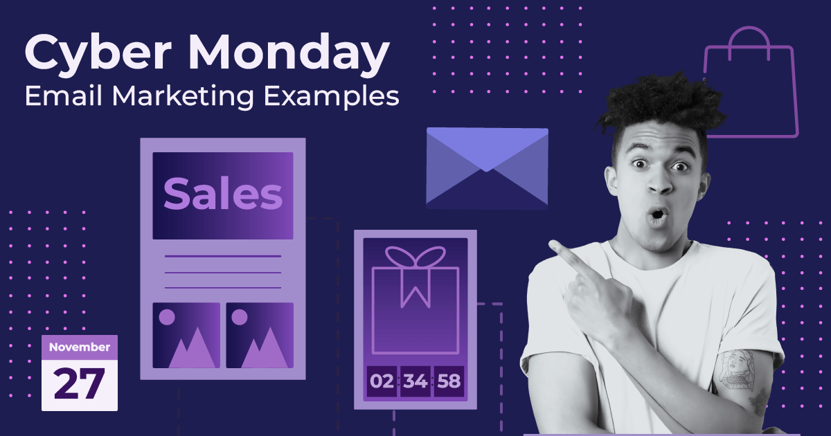 Cyber Monday email examples