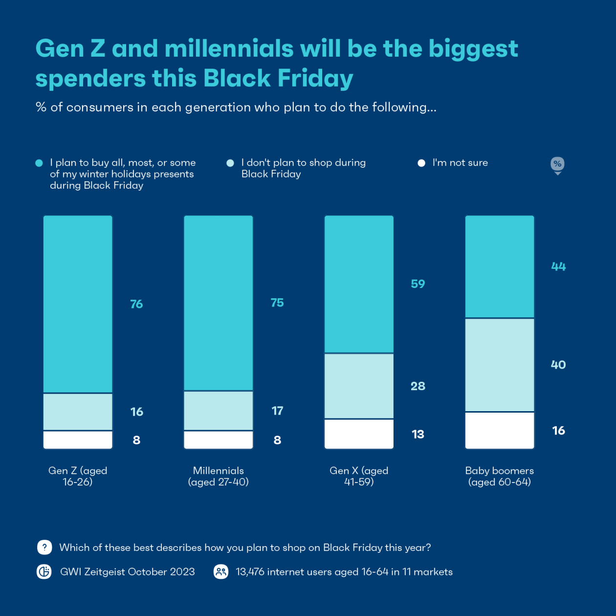 demographic insights for black friday