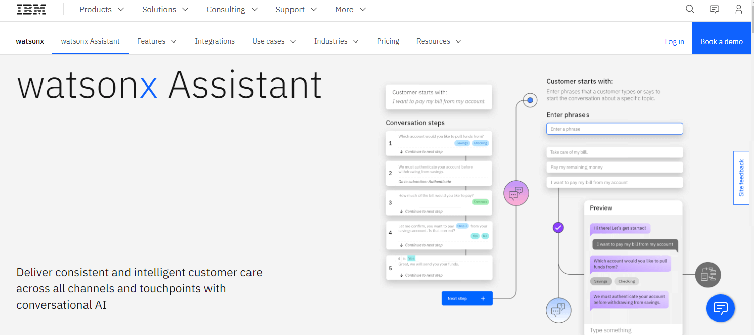 ibm watsonx ai chatbot