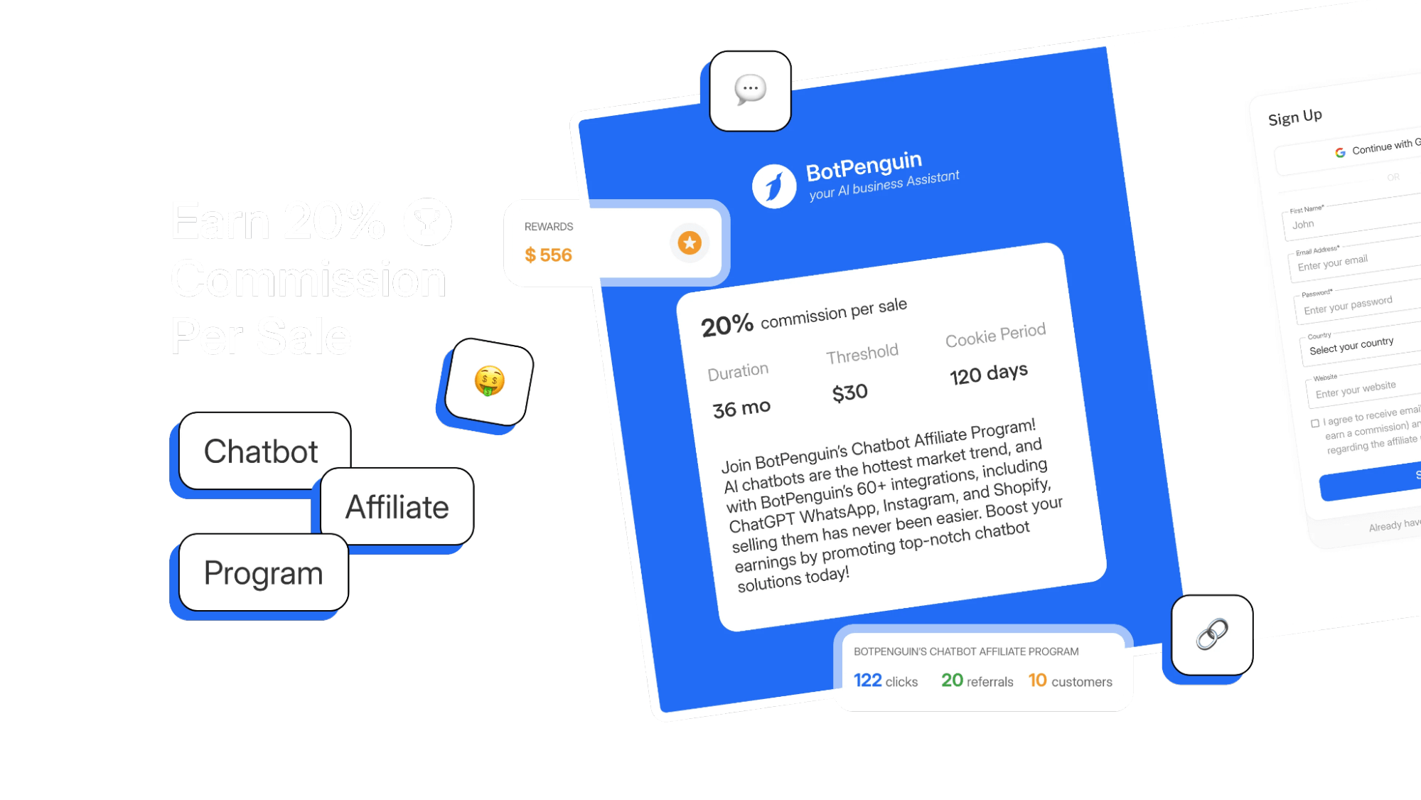 BotPenguin affiliate program