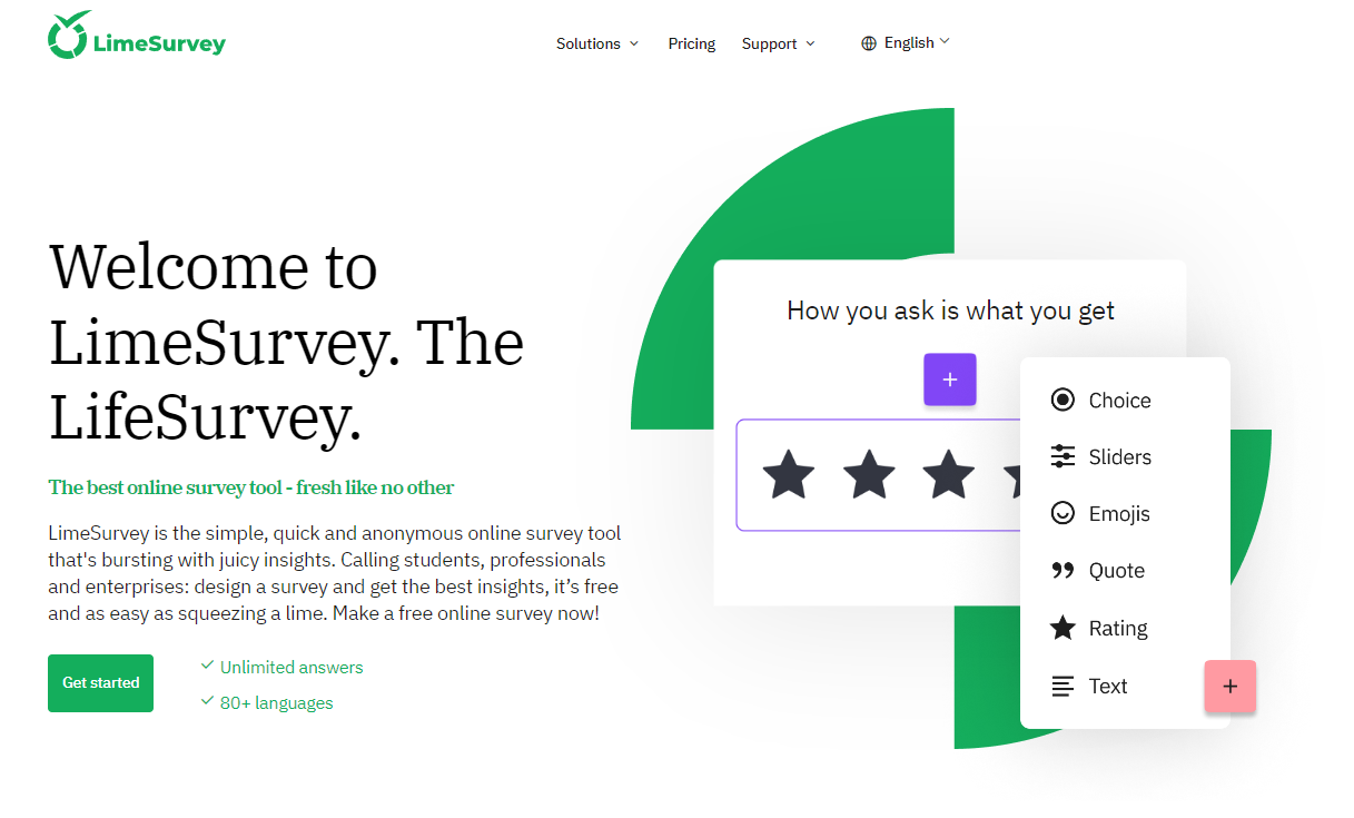 limesurvey best free survey tools