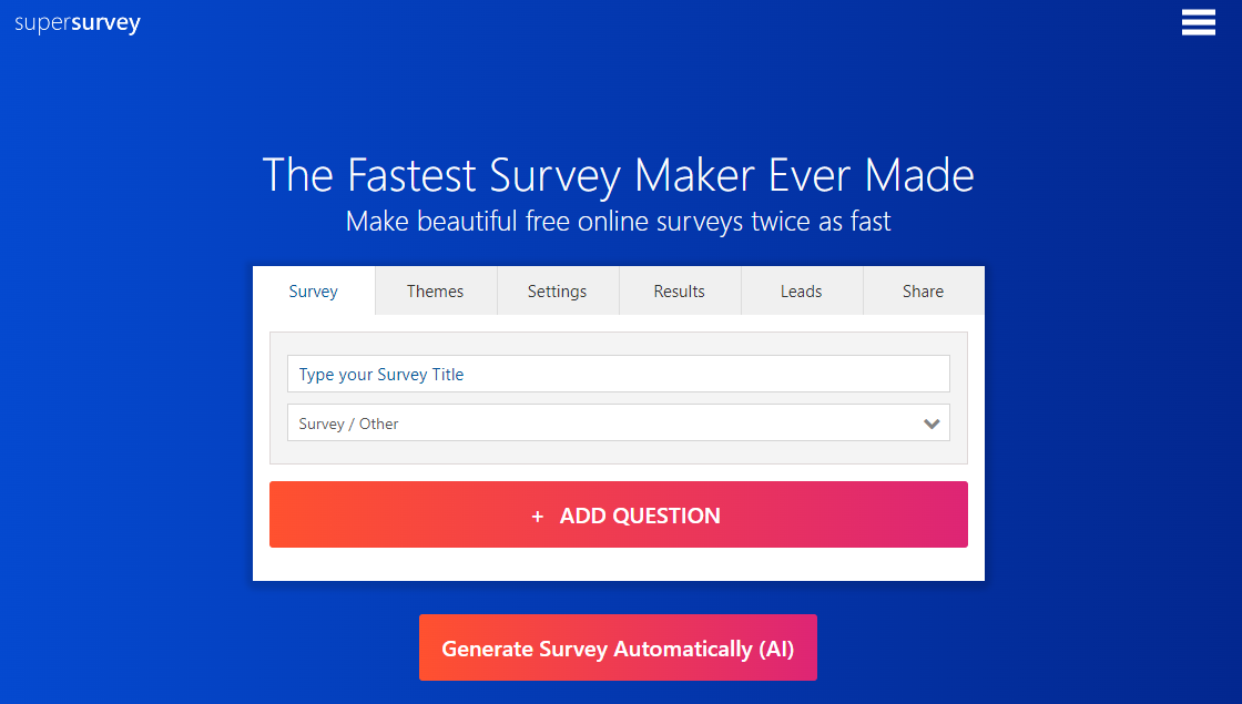 All (20+) Free Online Survey Tools in 2023 - FreeOnlineSurveys