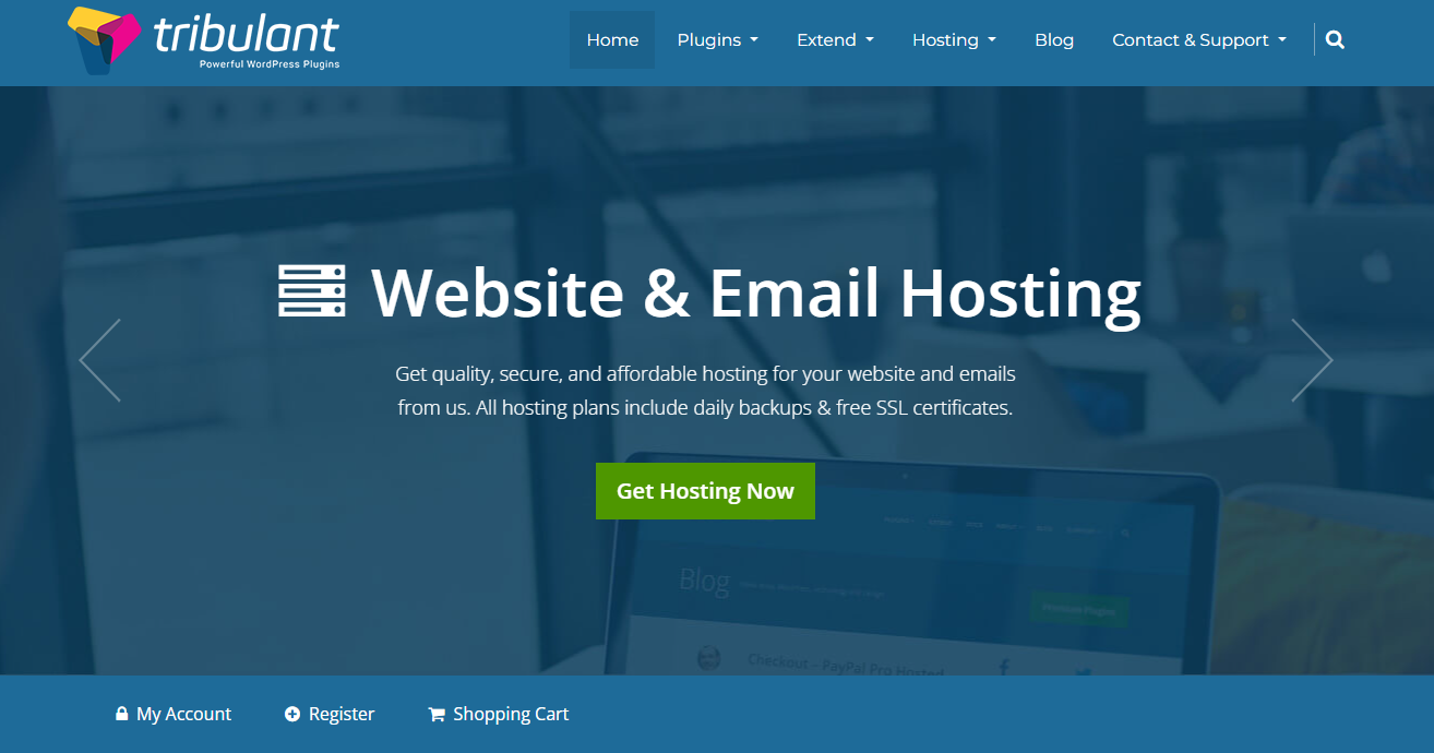 Tribulant plugin homepage