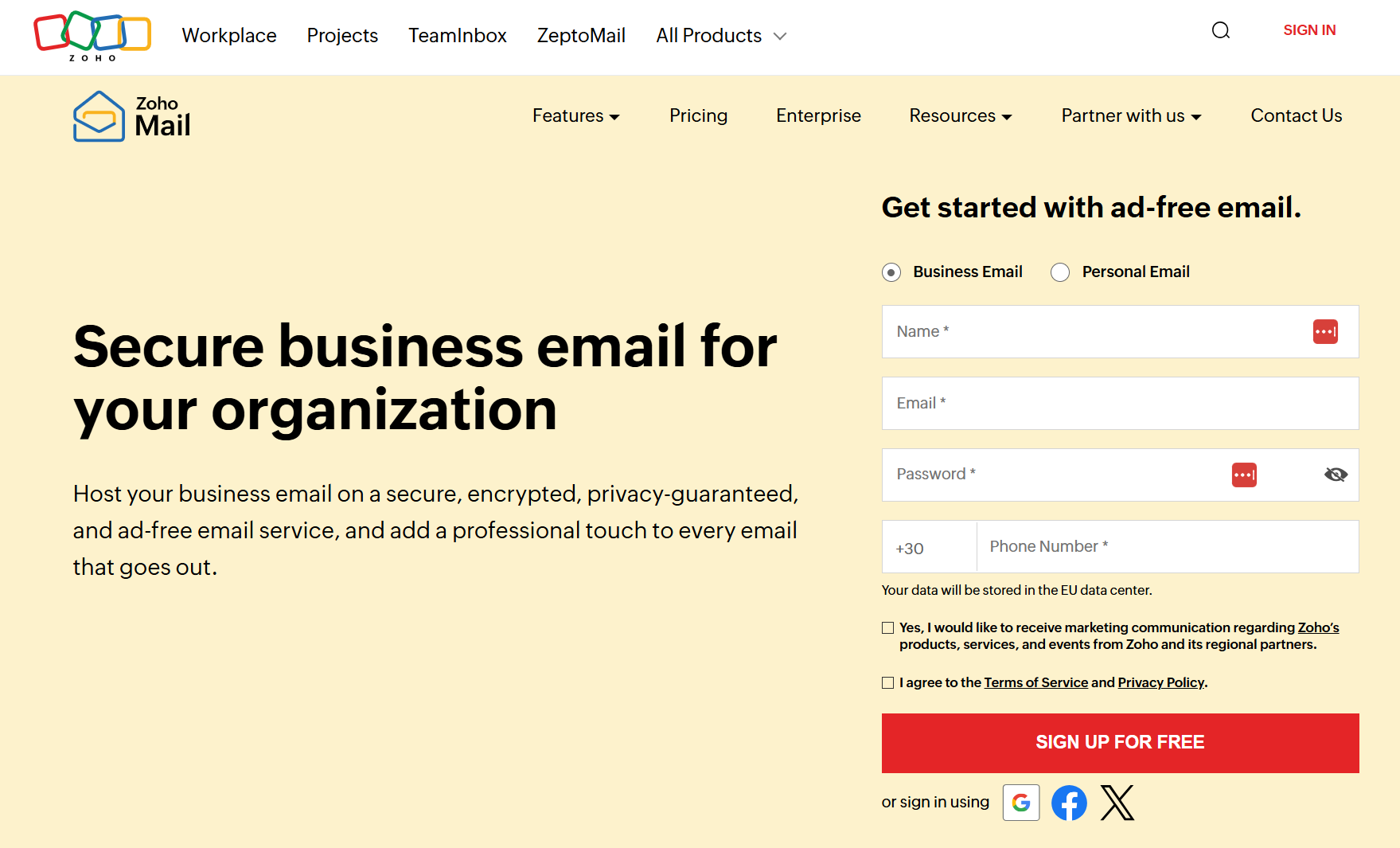 free email domain providers