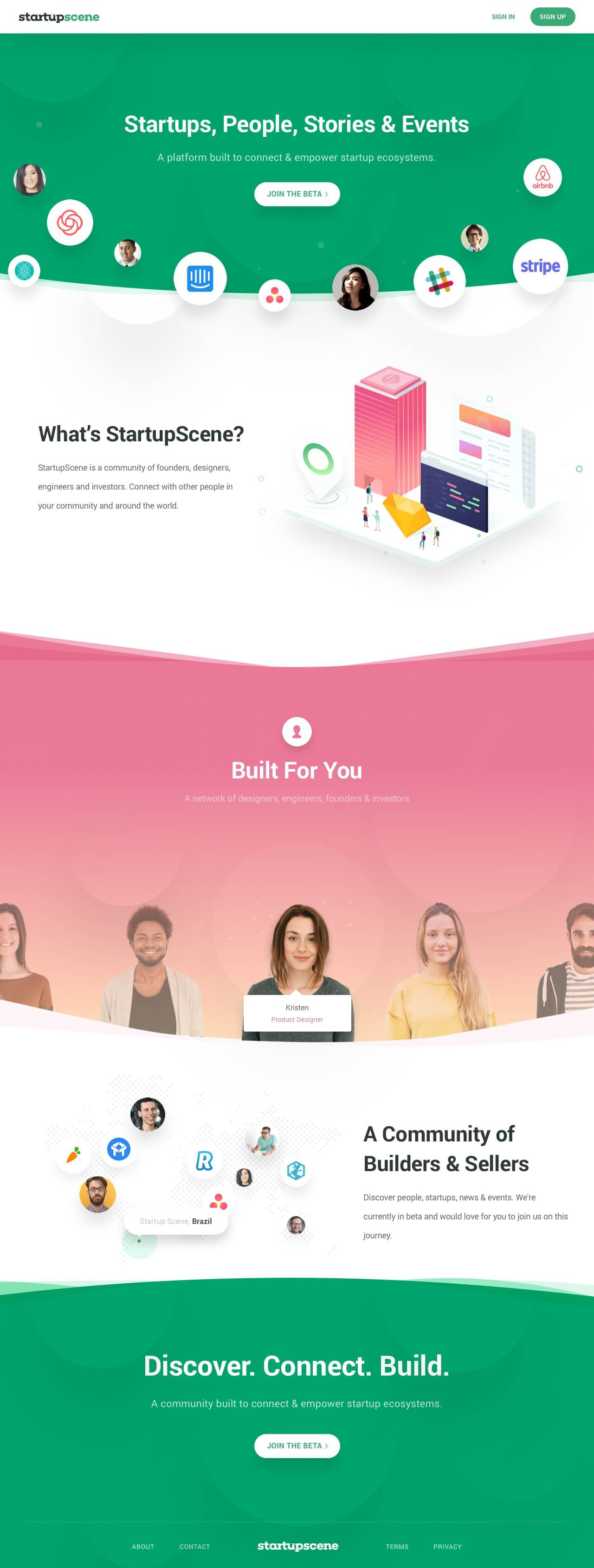 coming soon landing page