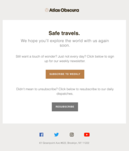 10 Great Unsubscribe Page Examples To Inspire You [2025]