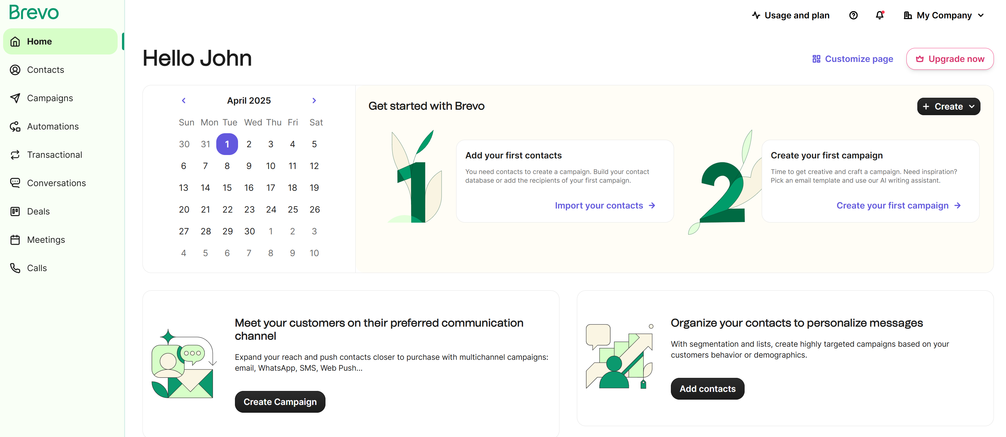 brevo email marketing crm tool