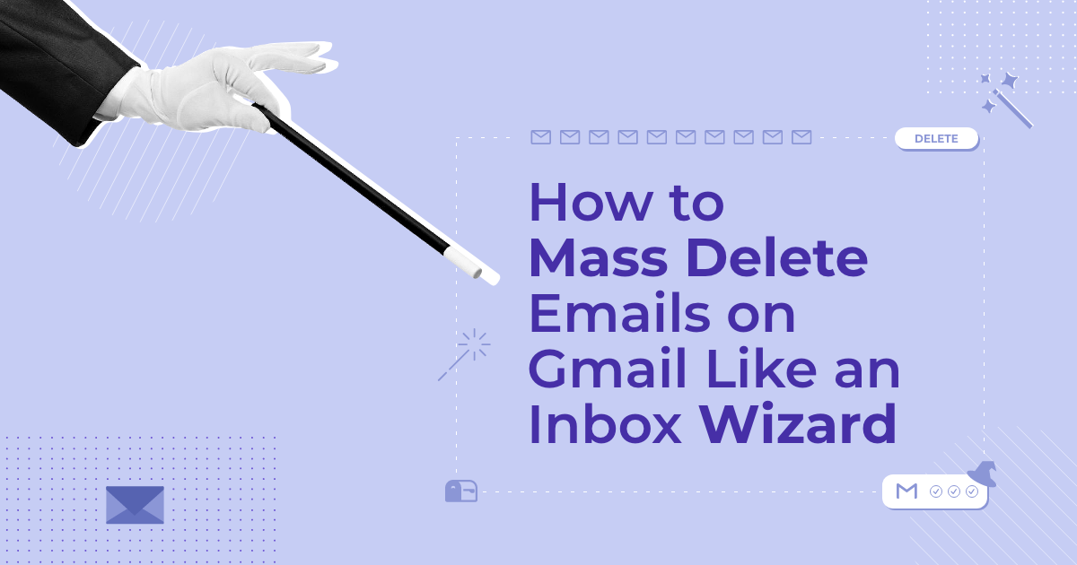 how to mass delete emails in gmail